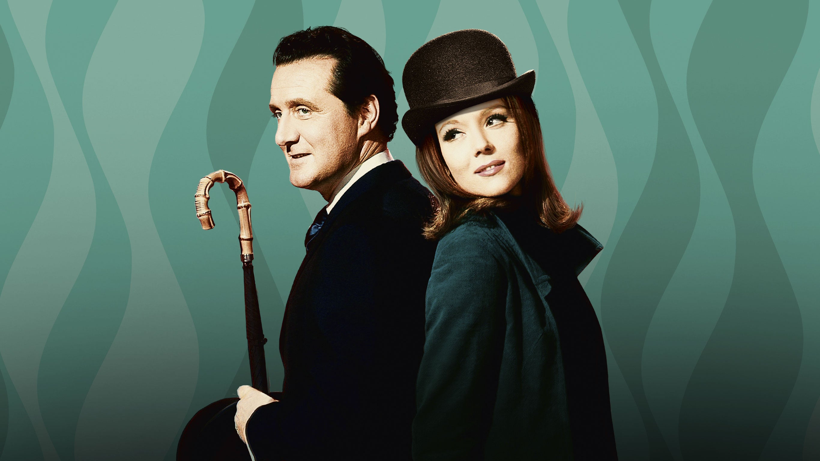 Chapeau melon et bottes de cuir