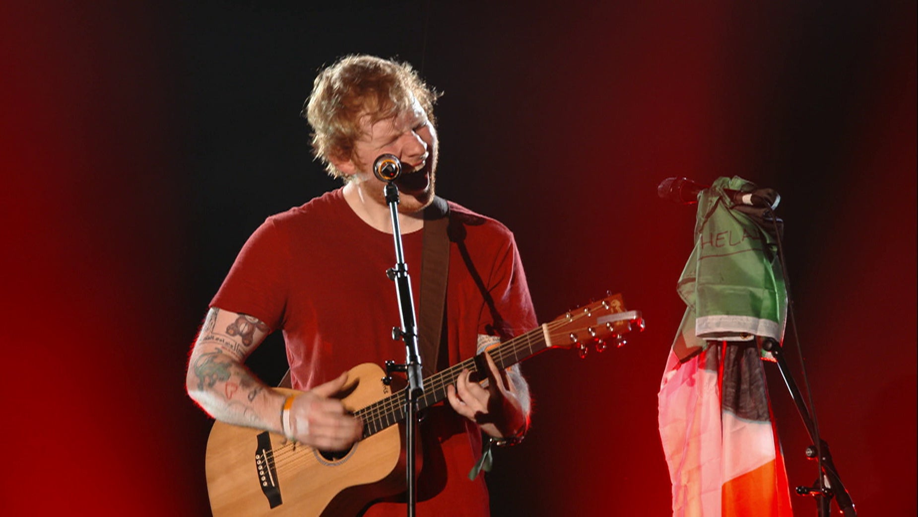 Ed Sheeran en concert