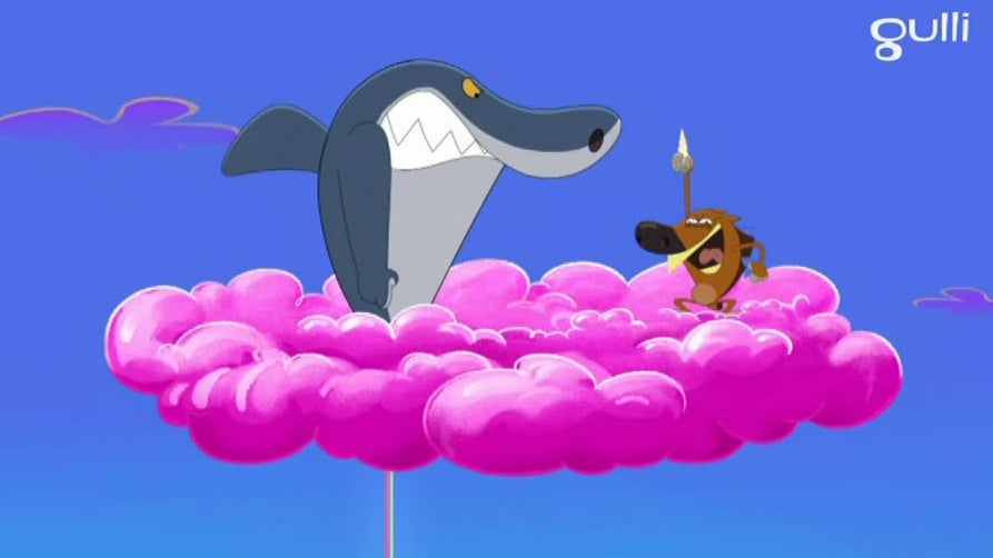 Une licorne à la plage