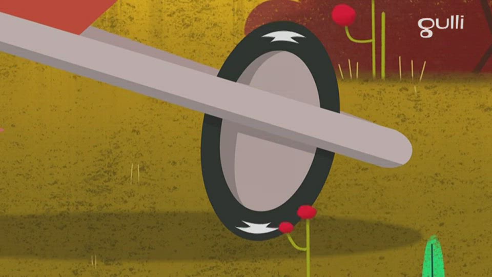 Trempette dans un verre d'eau