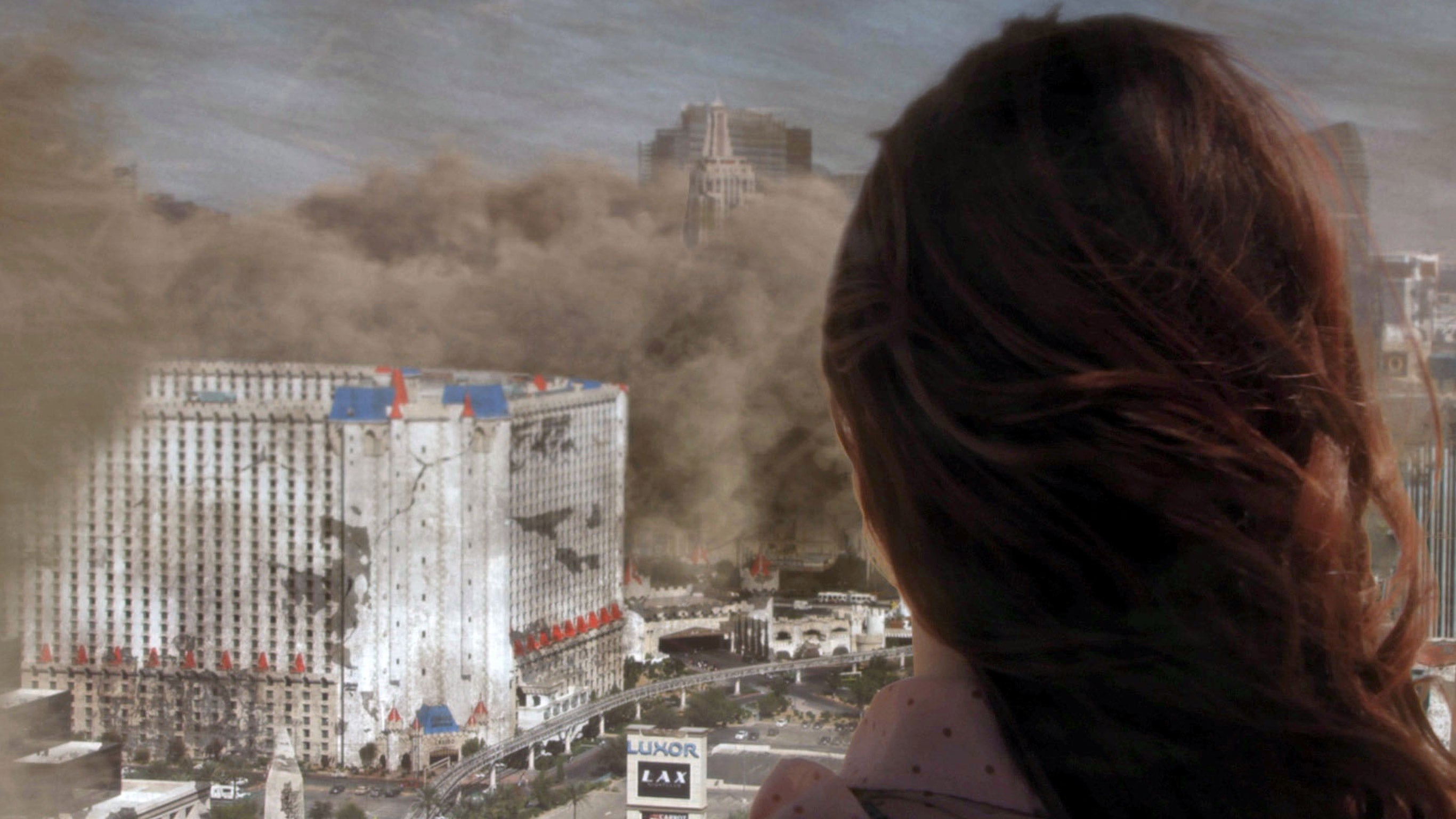 Tempête à Las Vegas