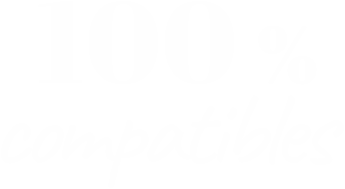 100% compatibles