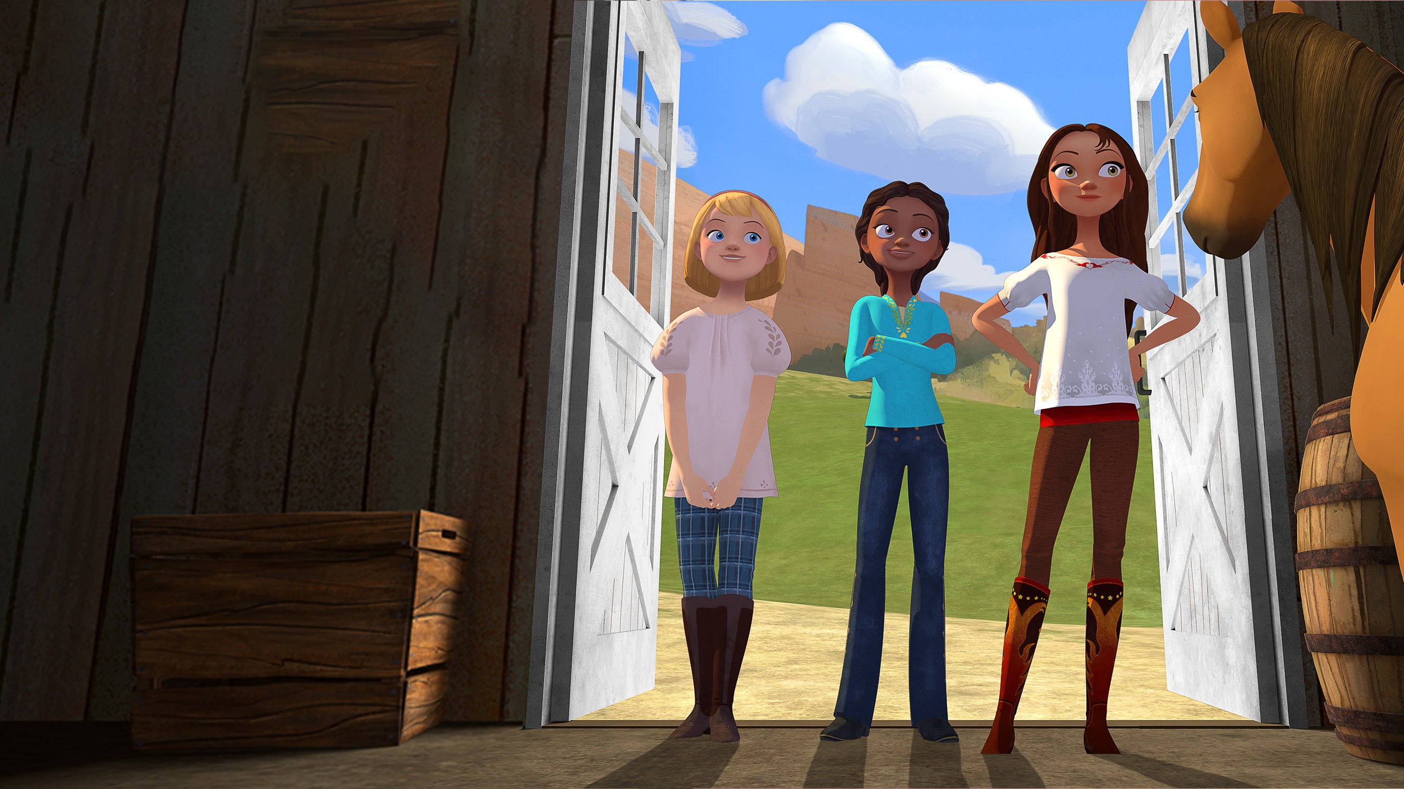 Spirit: Au galop en toute liberté - A l'école d'équitation