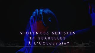 Violences sexistes et sexuelles à l'UCLouvain ?