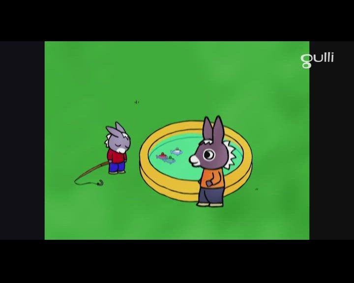 Trotro et la pêche à la ligne