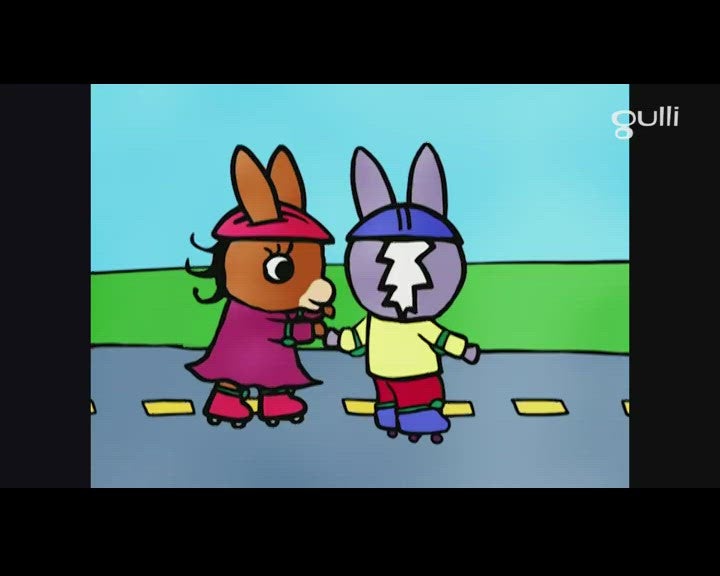 Trotro fait du roller