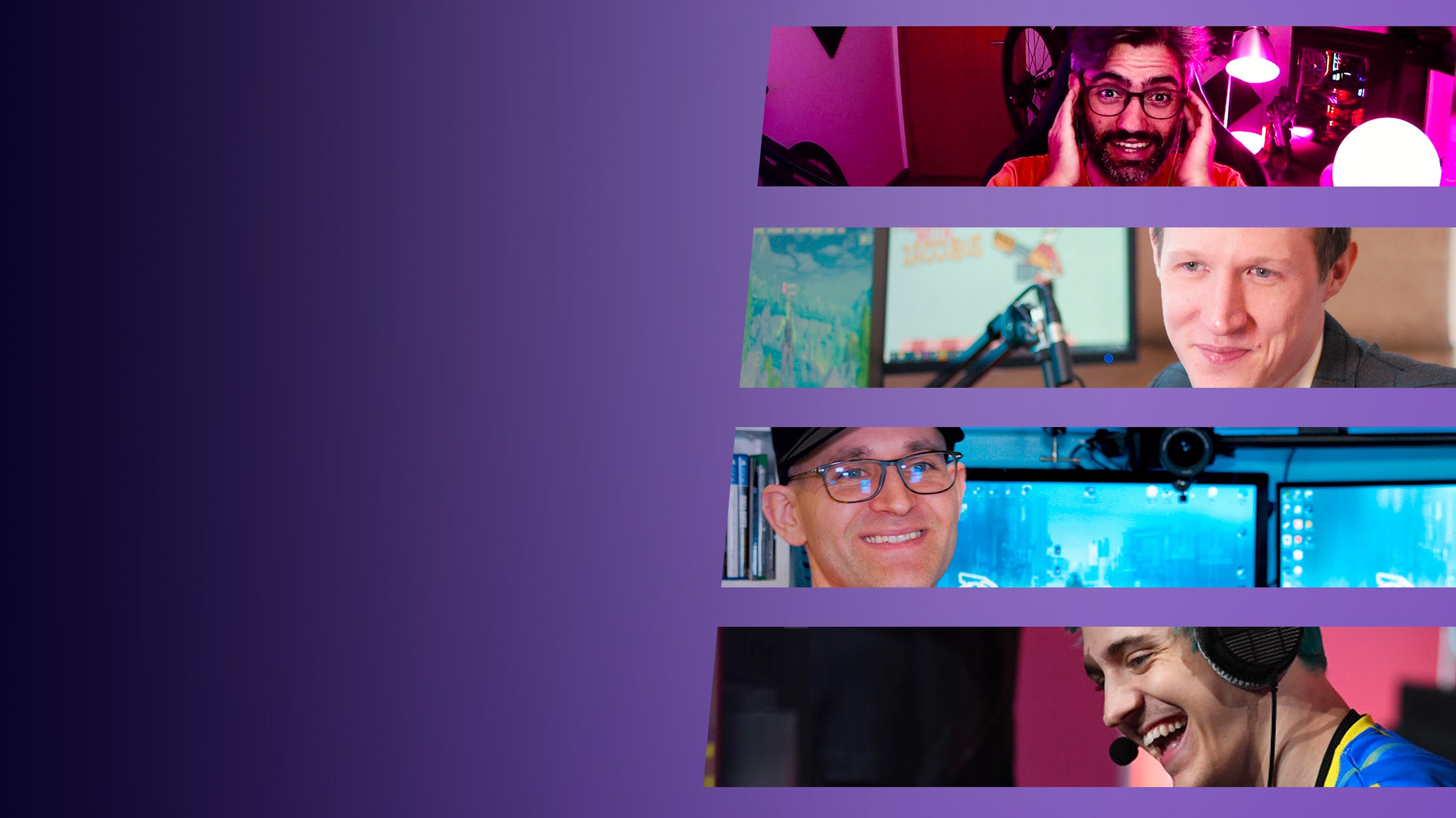 The faces of Fortnite