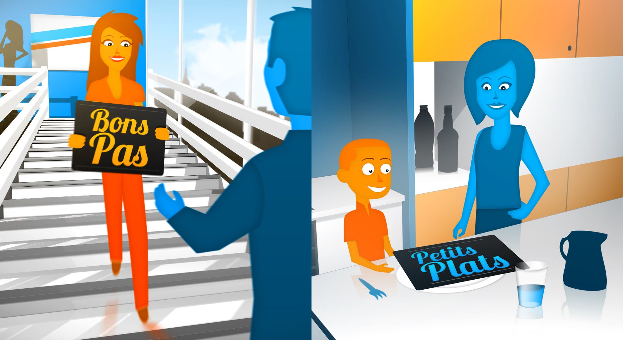 Bons pas et petits plats