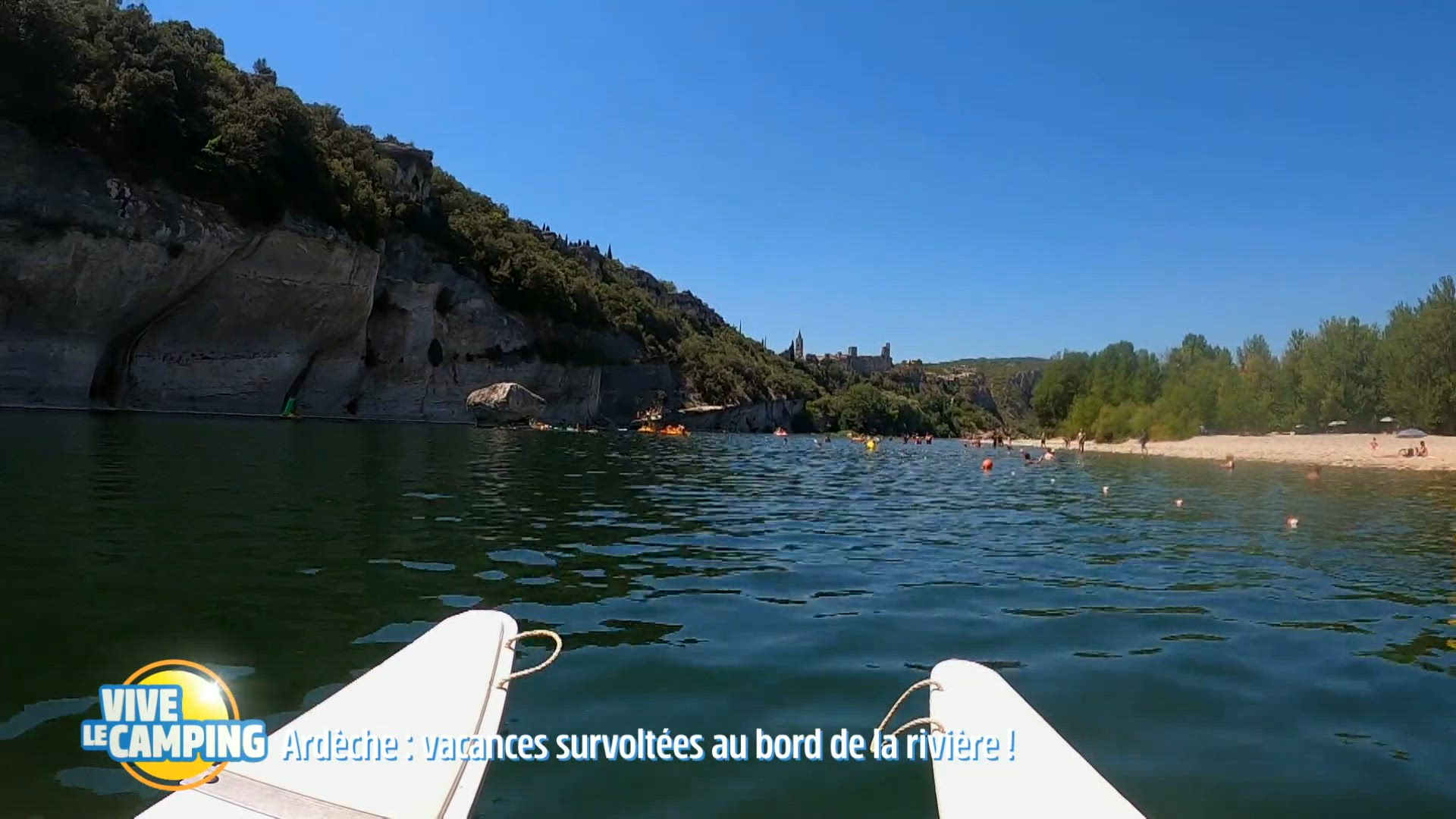 Ardèche : vacances survoltées au bord de la rivière !