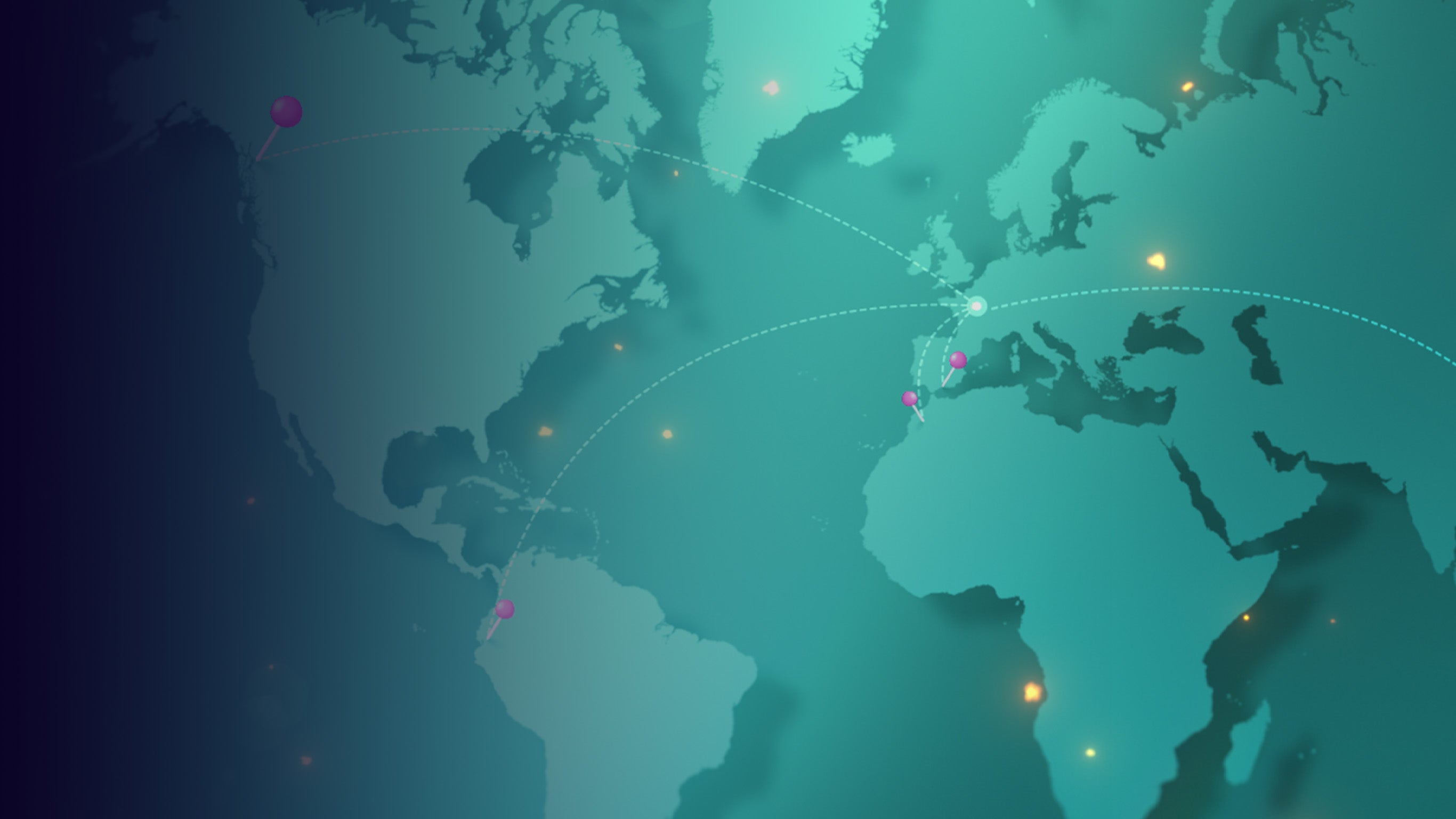 Coup de foudre au bout du monde