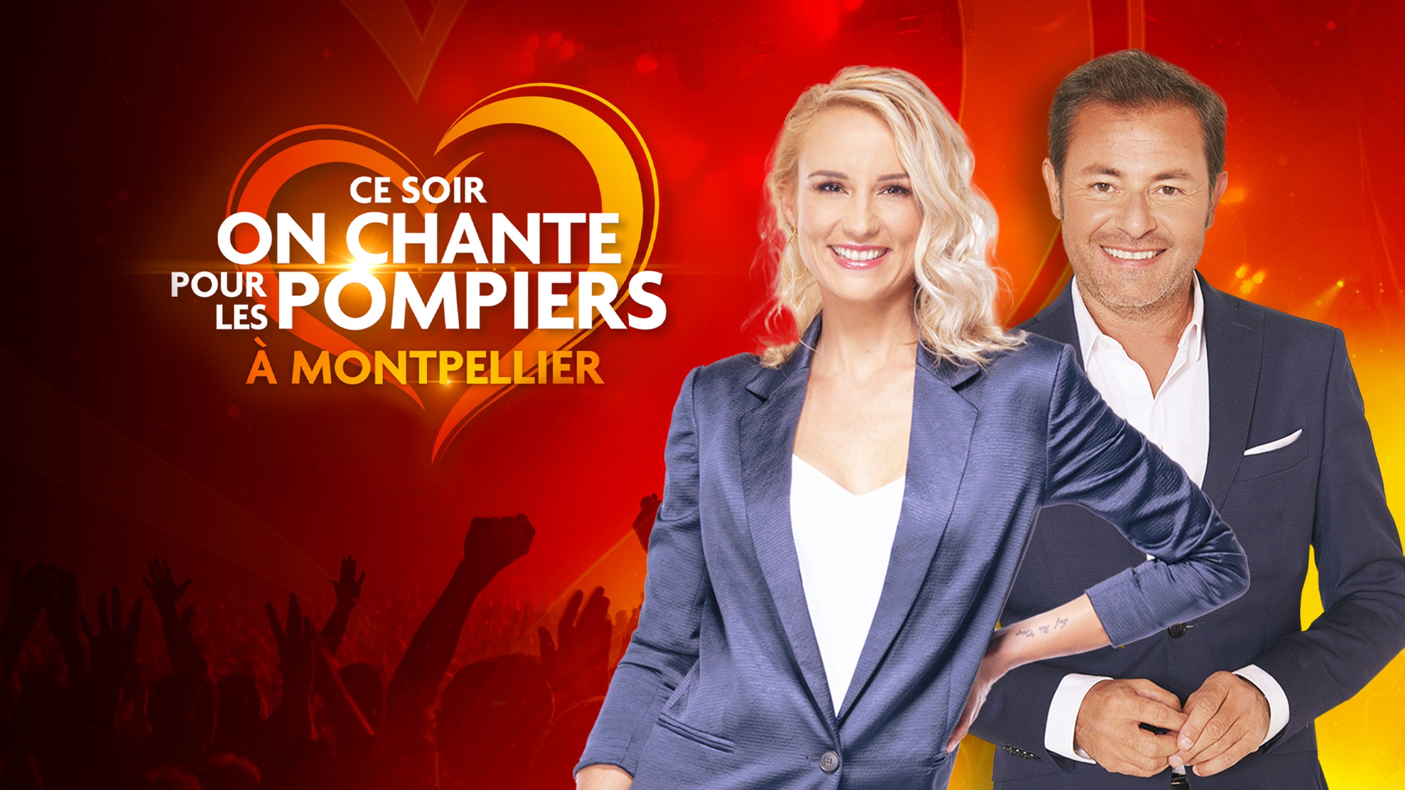 Ce soir on chante pour les pompiers à Montpellier