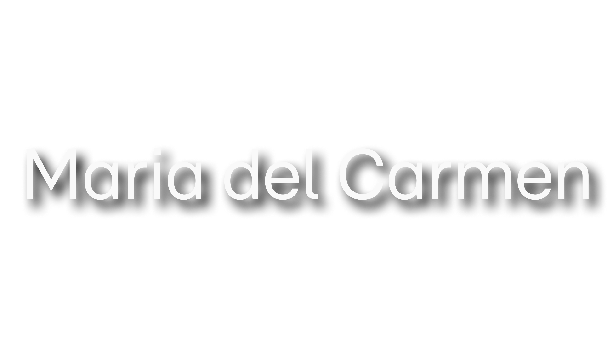 Maria del Carmen