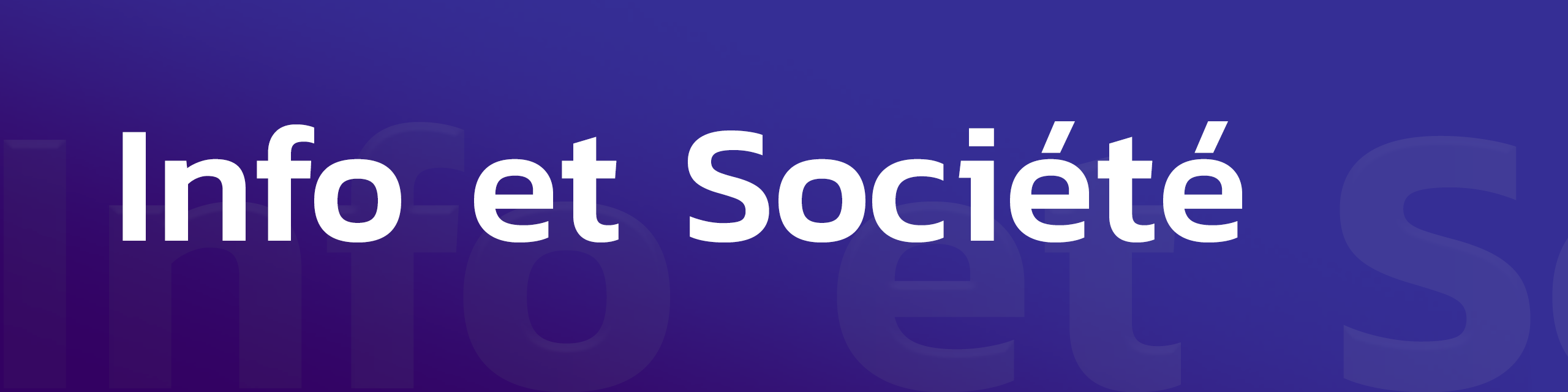 Info et Société