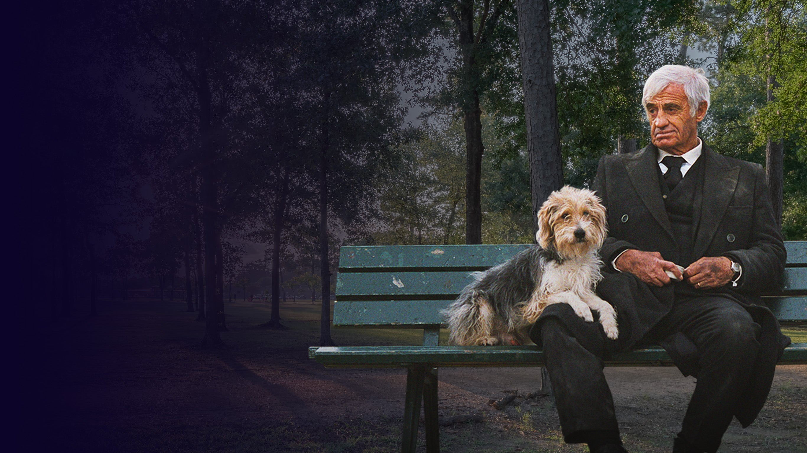 Un homme et son chien