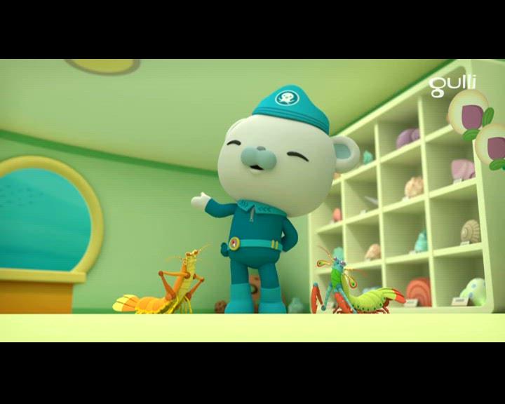 Les Octonauts et les crevettes mantes