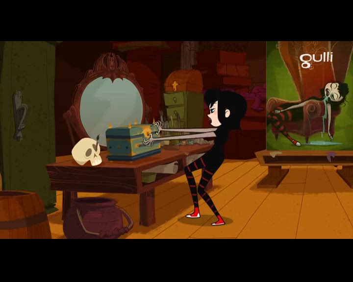 Portrait de Mavis en jeune vampire