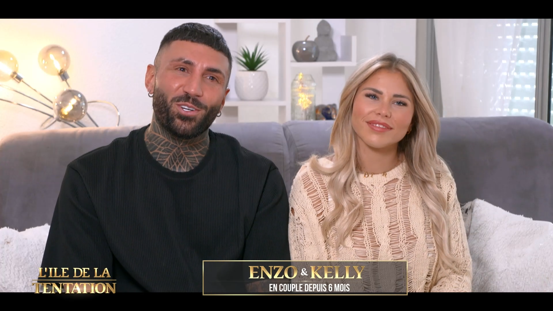 L'île de la tentation Kelly & Enzo 15/01/2024 6play