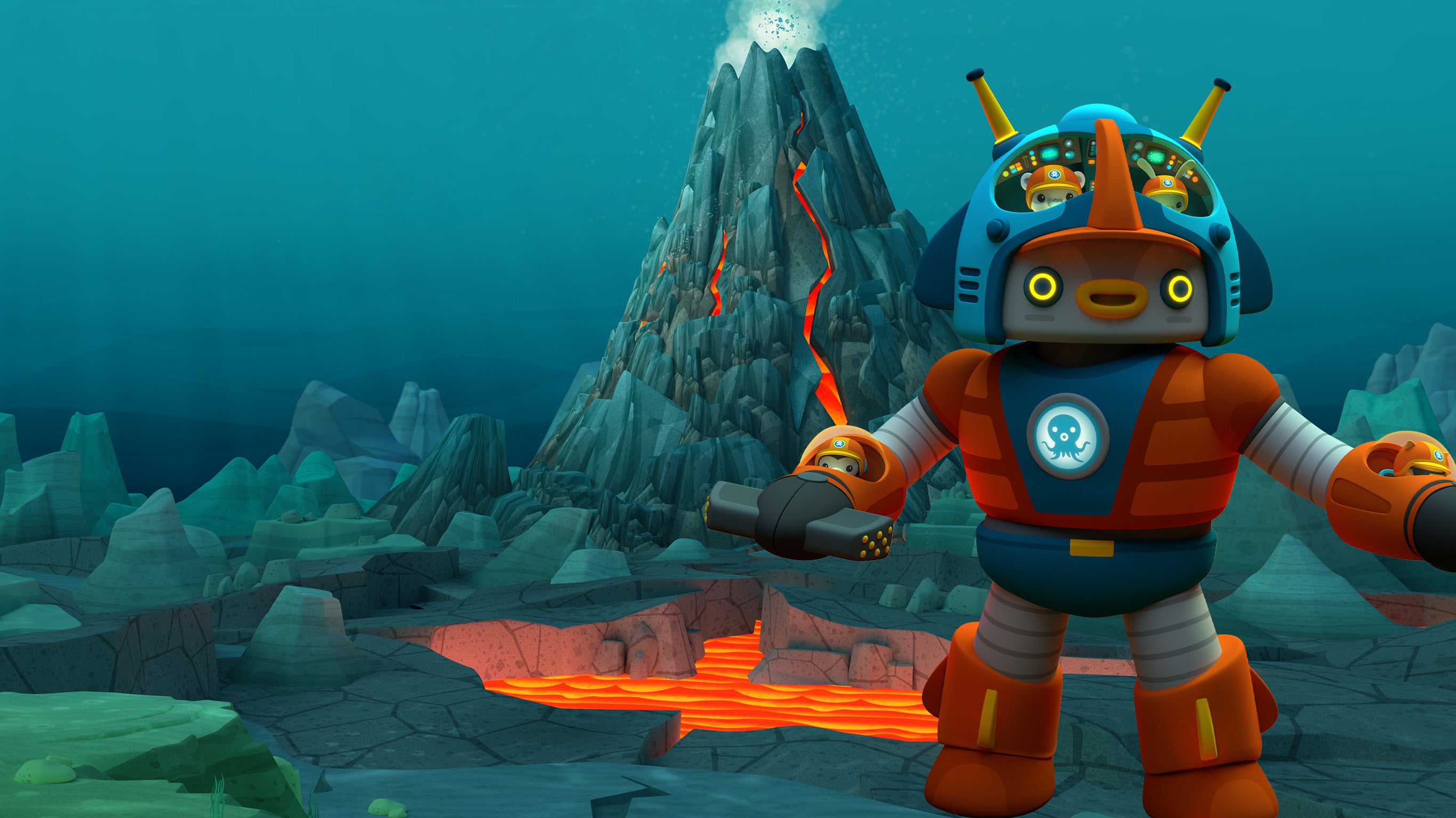 Les Octonauts et la ceinture de feu