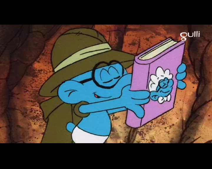 Le Schtroumpf à lunettes aime les animaux