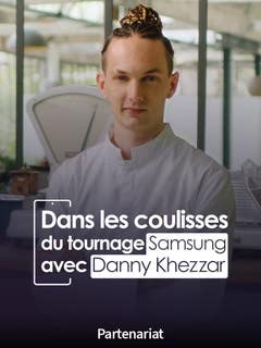 Dans les coulisses du tournage Samsung x Top Chef avec Danny Khezzar