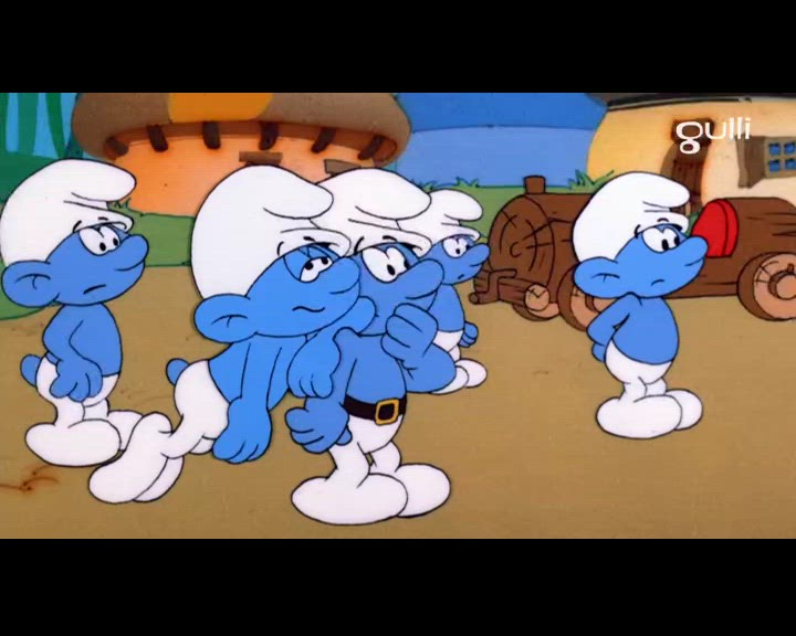 La course schtroumpfomobile