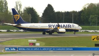 Aéroport de Charleroi : il n'y aura finalement pas de grève jeudi