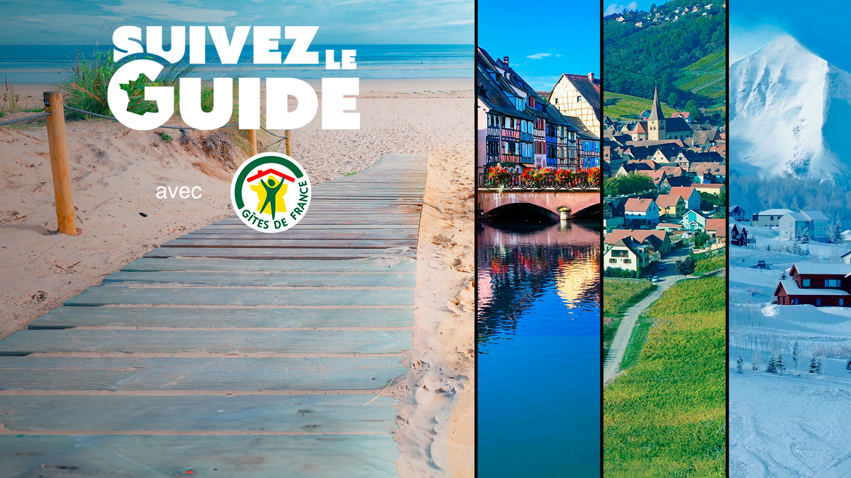 Suivez le guide avec Gîtes de France