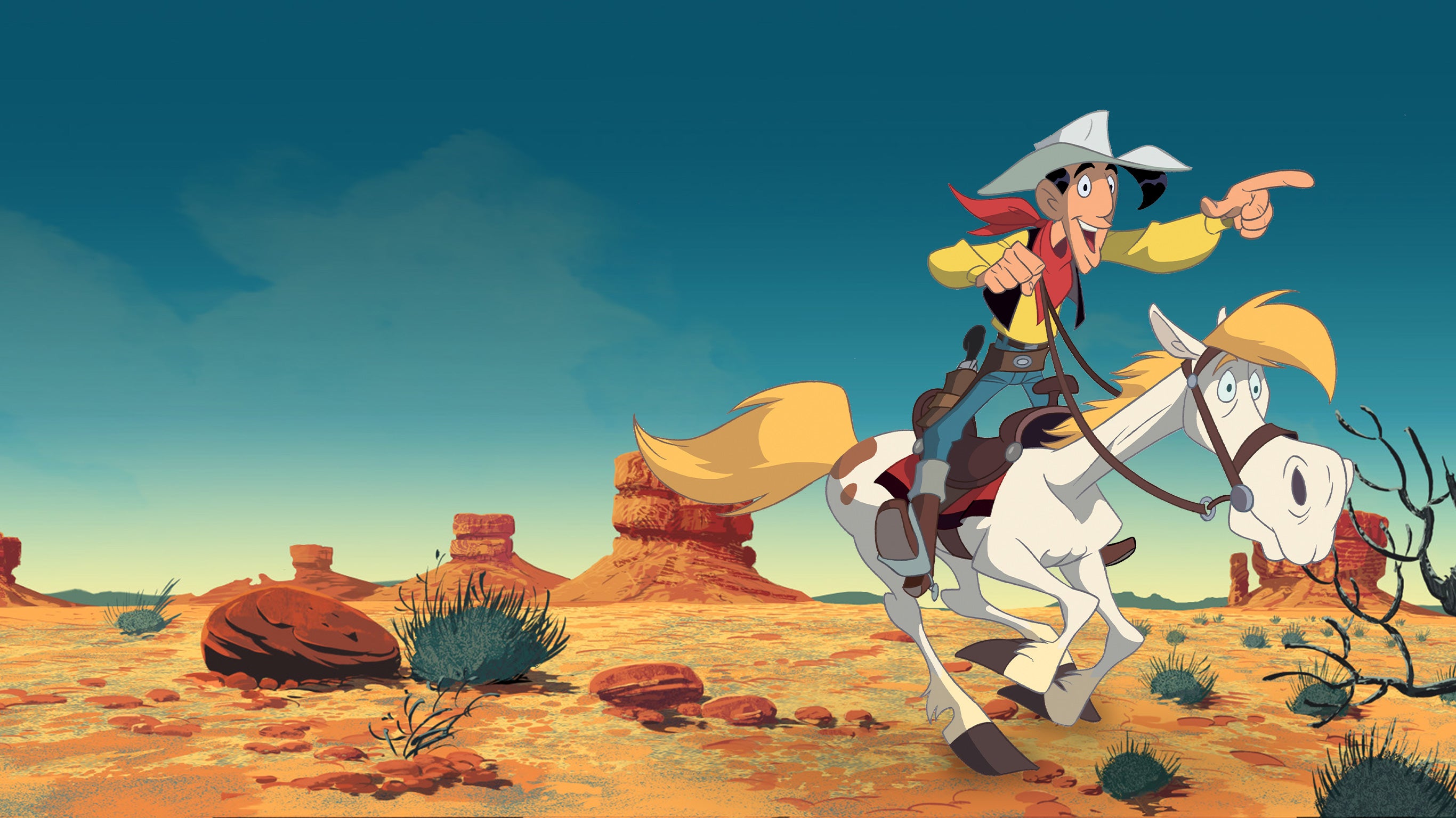Tous à l'Ouest : une nouvelle aventure de Lucky Luke