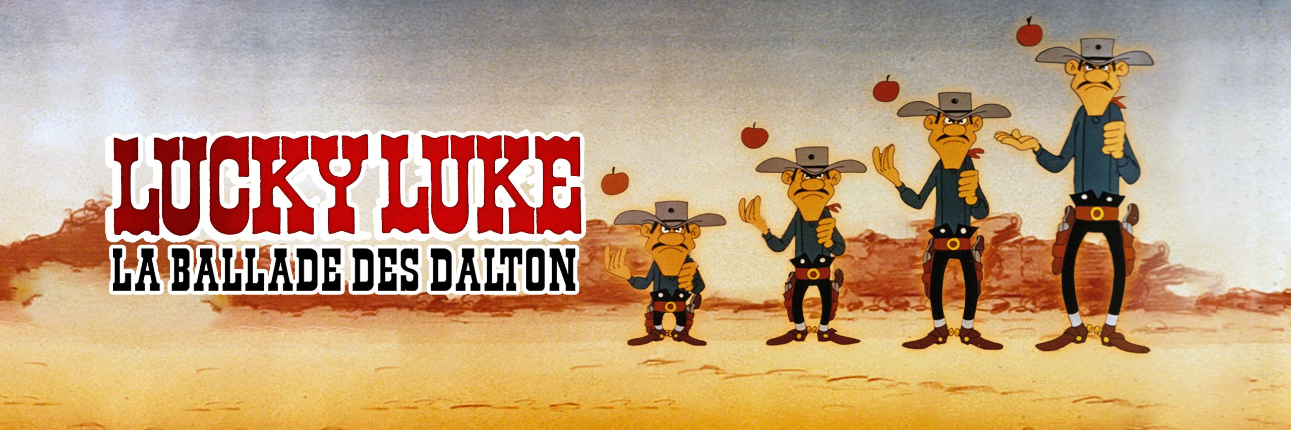 Lucky Luke : la ballade des Dalton