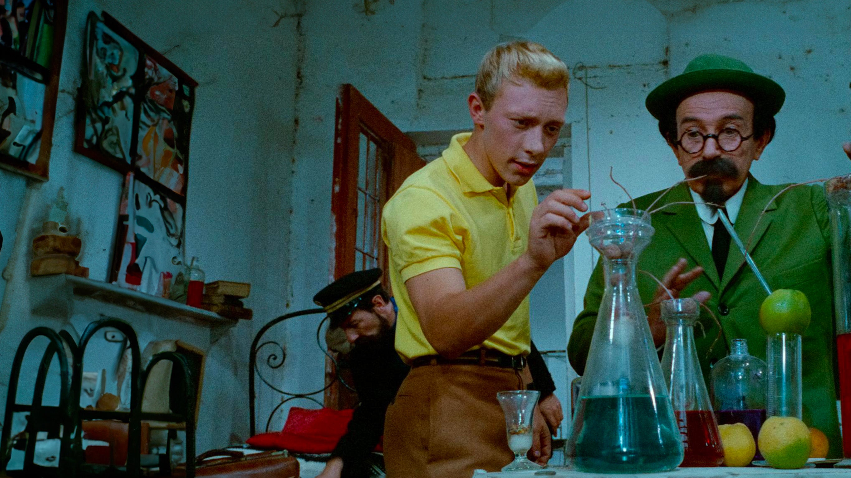 Tintin et les oranges bleues