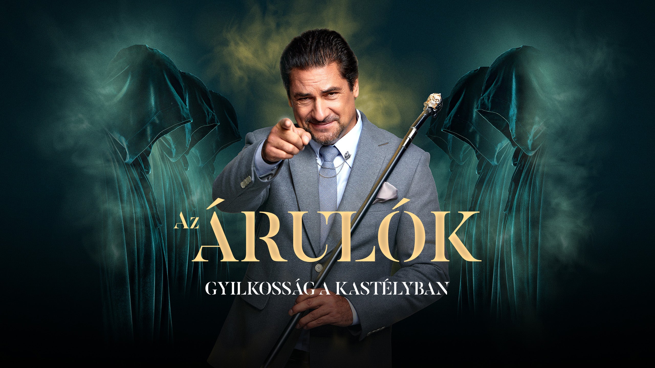 Az Árulók - Gyilkosság a kastélyban hivatalos plakátja