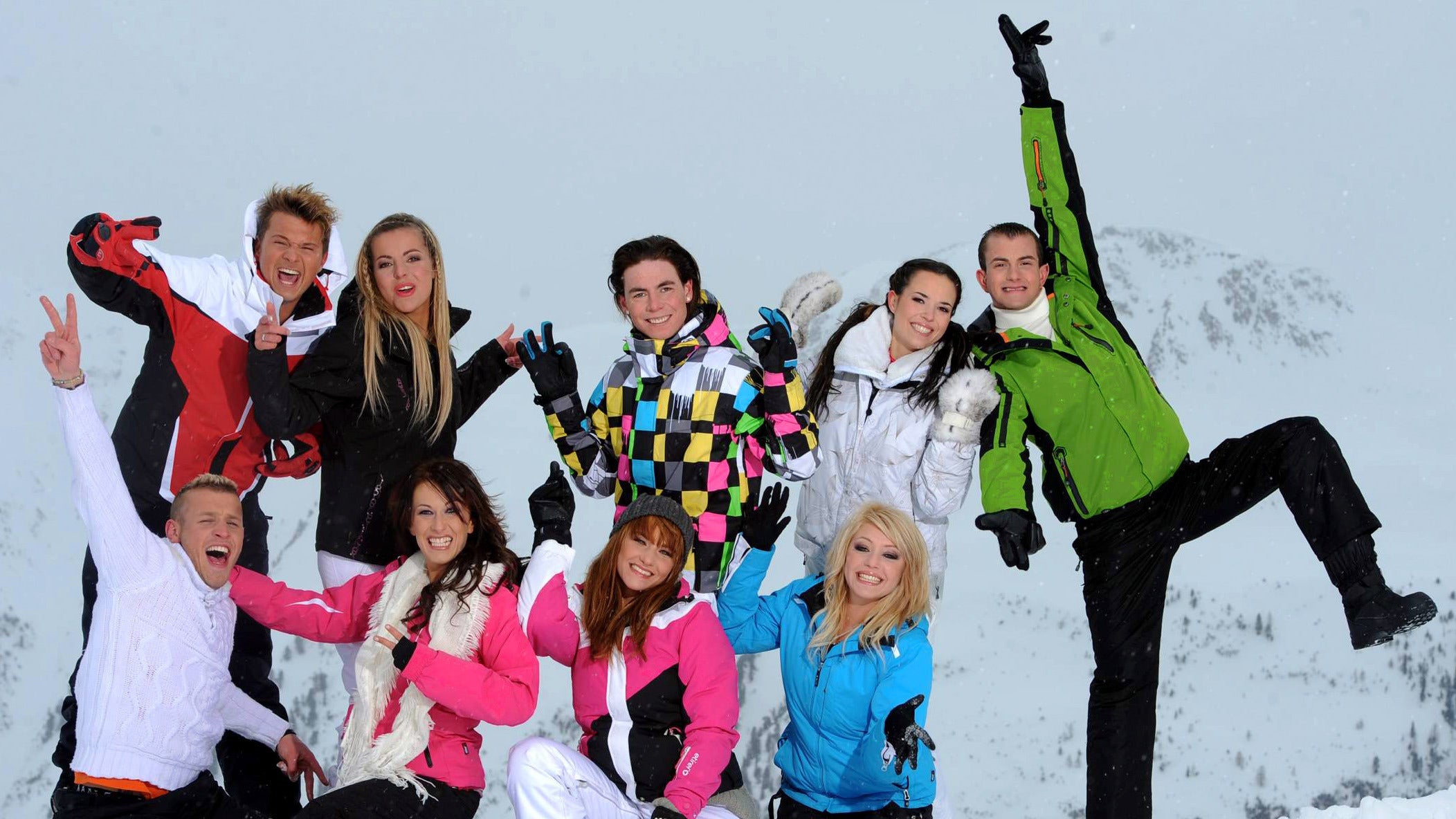 Les Ch'tis font du ski