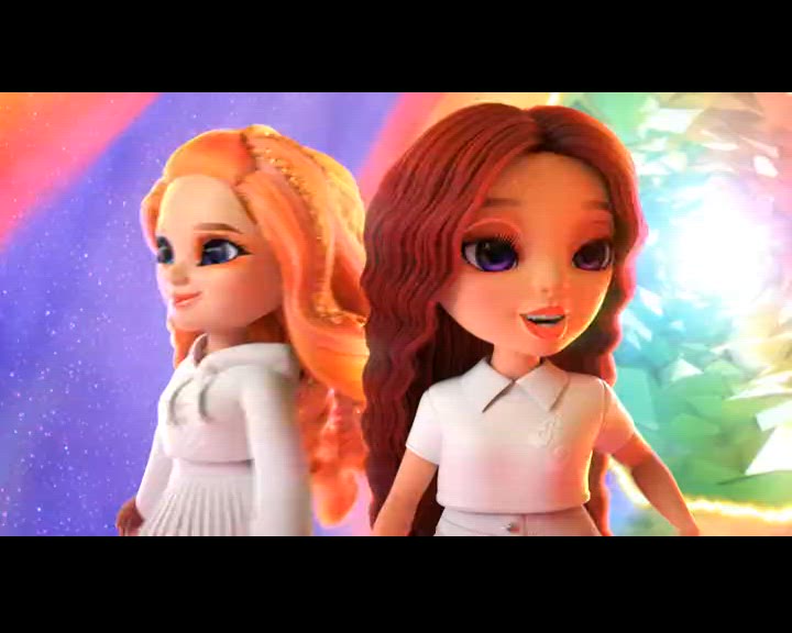 Bloquées dans l'arc-en-ciel avec Sunny