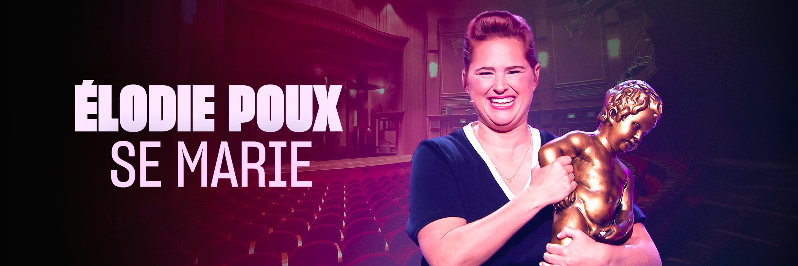 Élodie Poux se marie