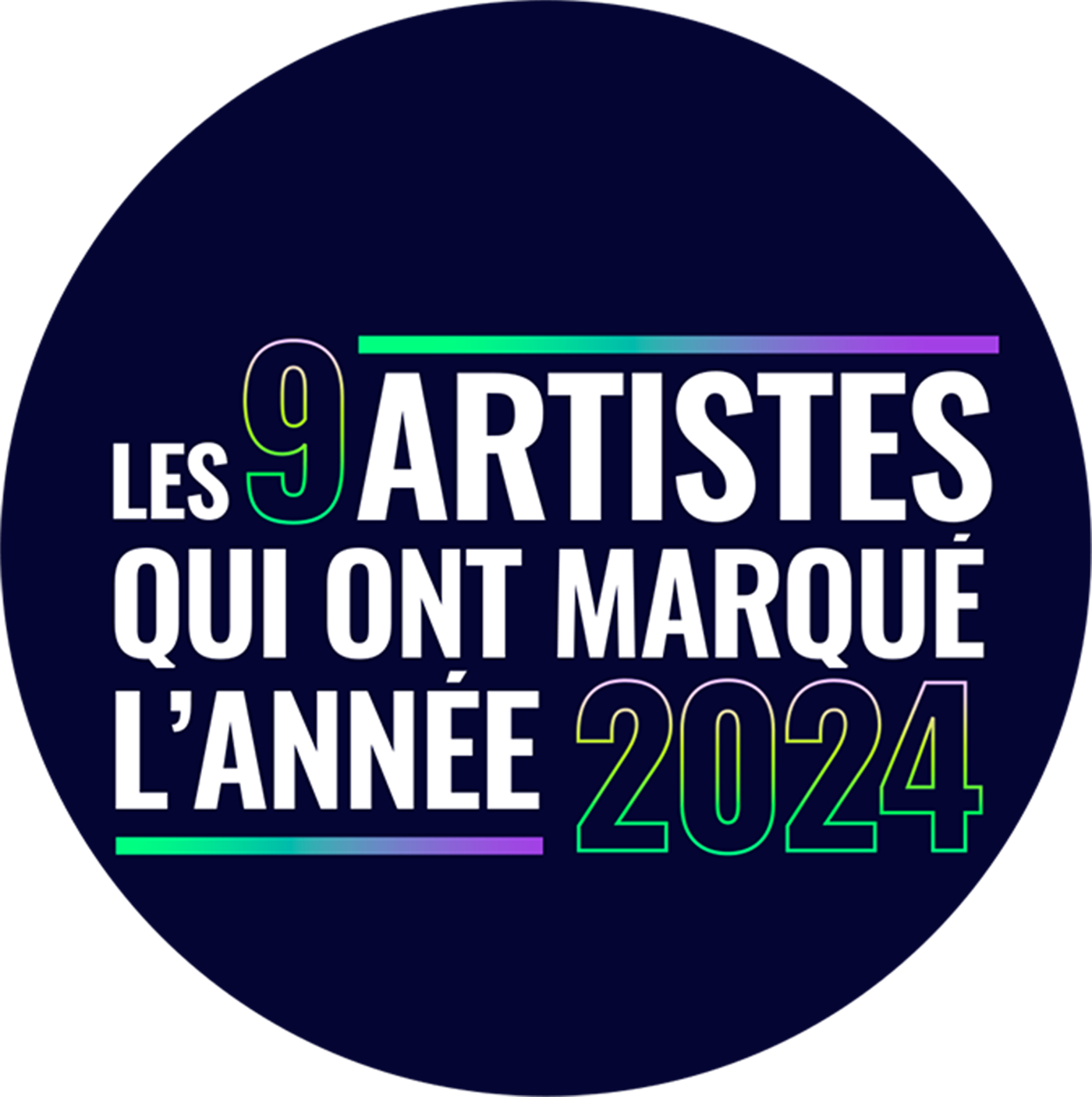 Les 9 artistes qui ont marqué l'année 2024