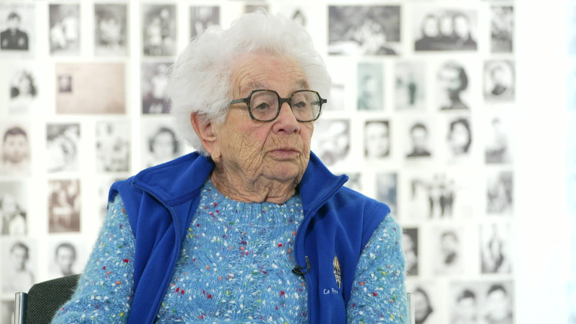 Esther Sénot, rescapée du camp d’Auschwitz-Birkenau, par Thomas Sotto