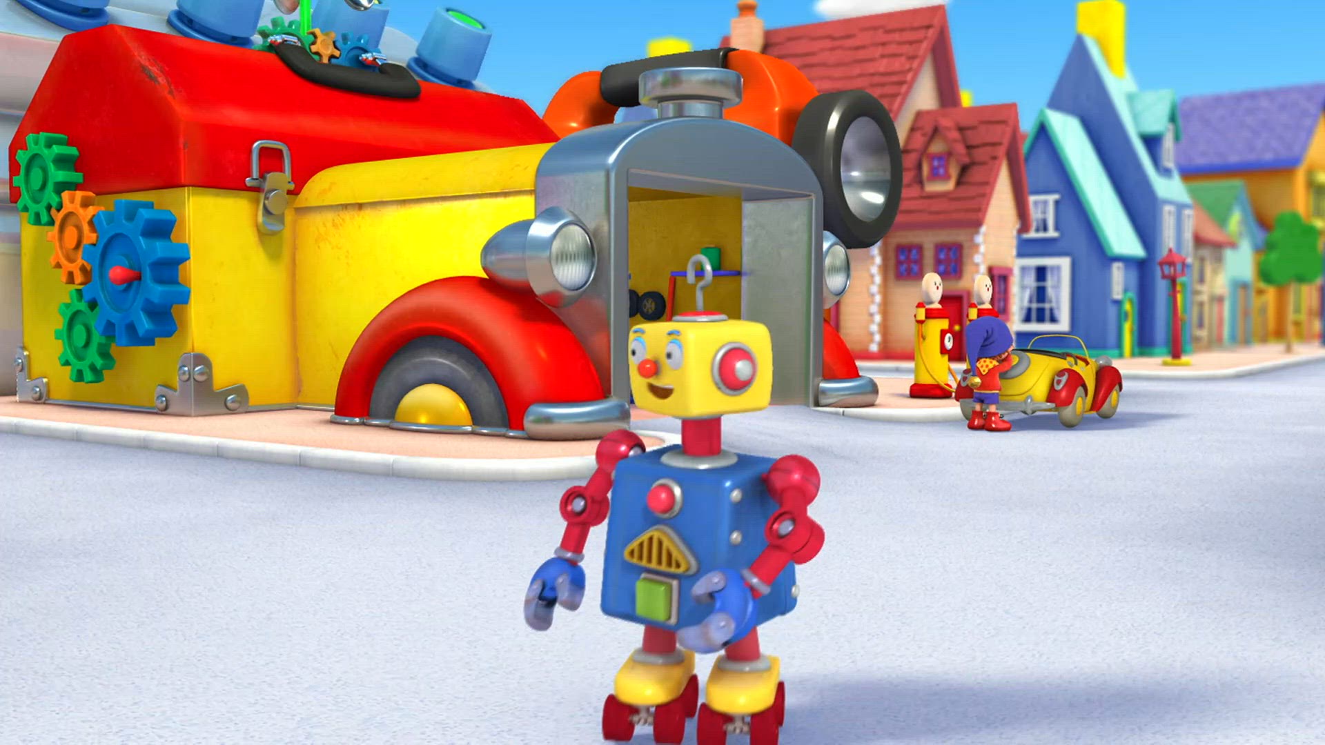 Whiz joue à cache-cache