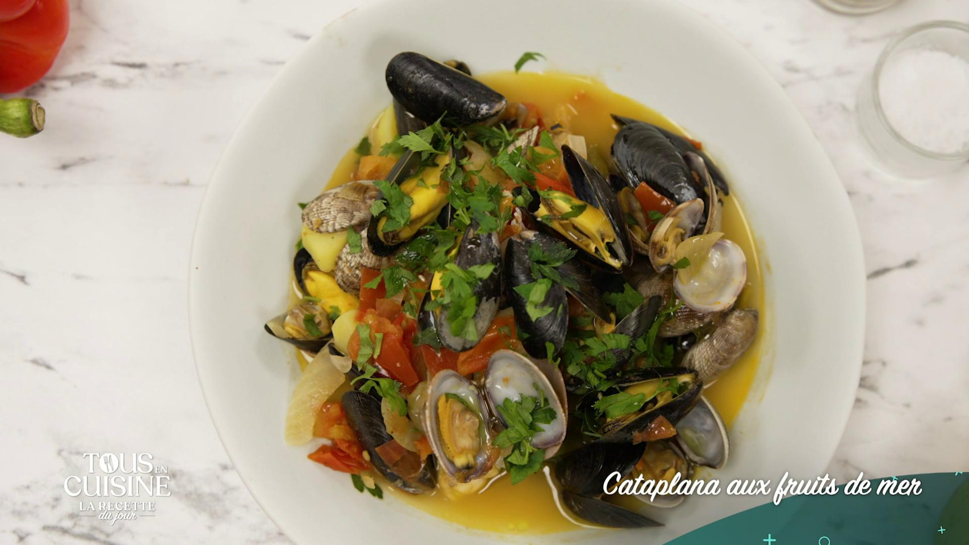Cataplana aux fruits de mer
