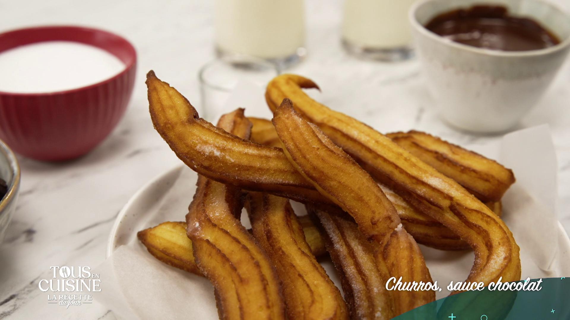 Churros au chocolat