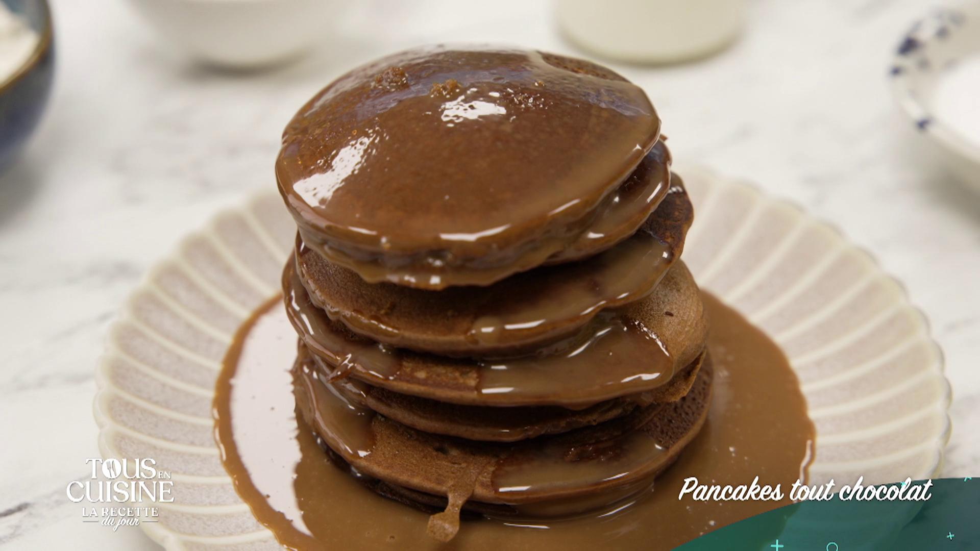 Pancakes tout chocolat