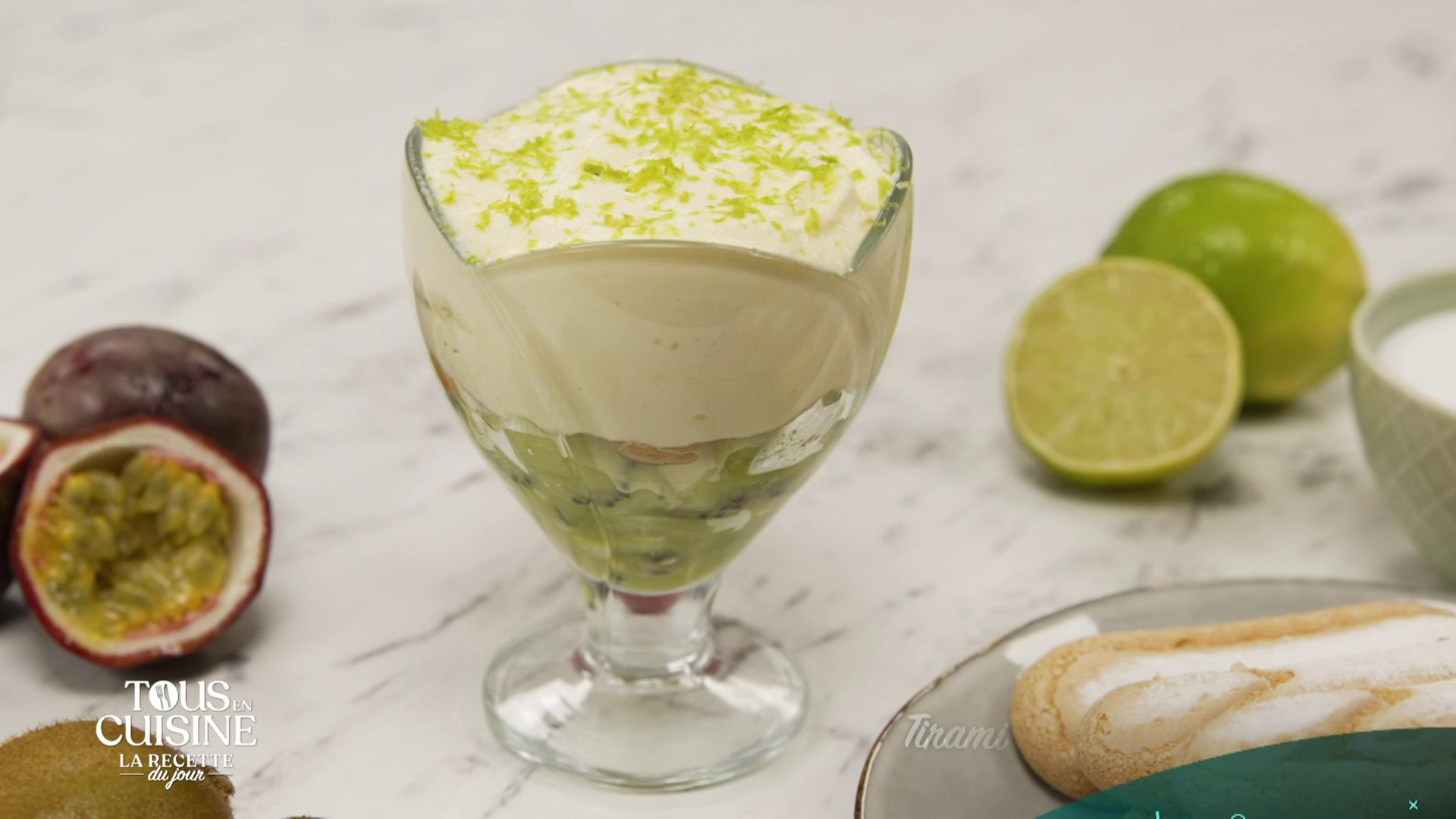 Tiramisu aux fruits exotiques