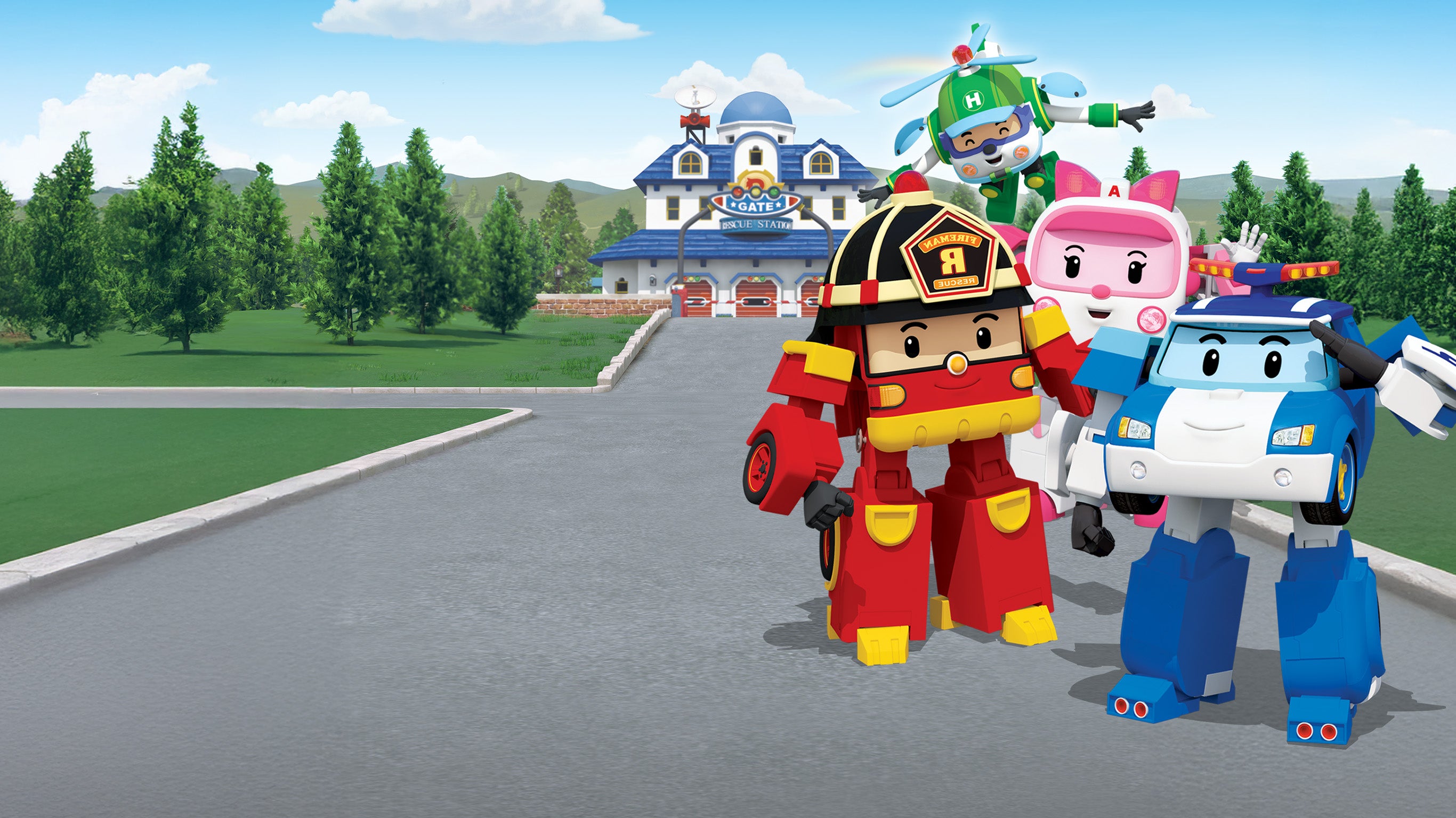 Robocar Poli - Sécurité incendie avec Roy