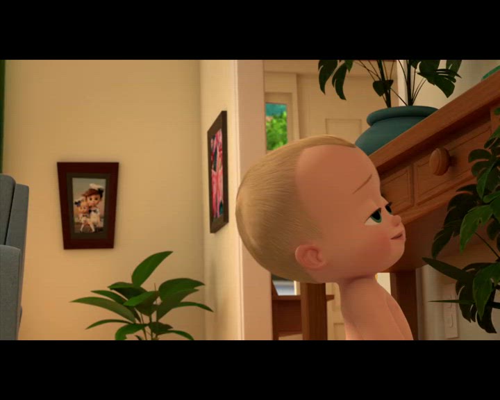 Le bébé génie tout nu