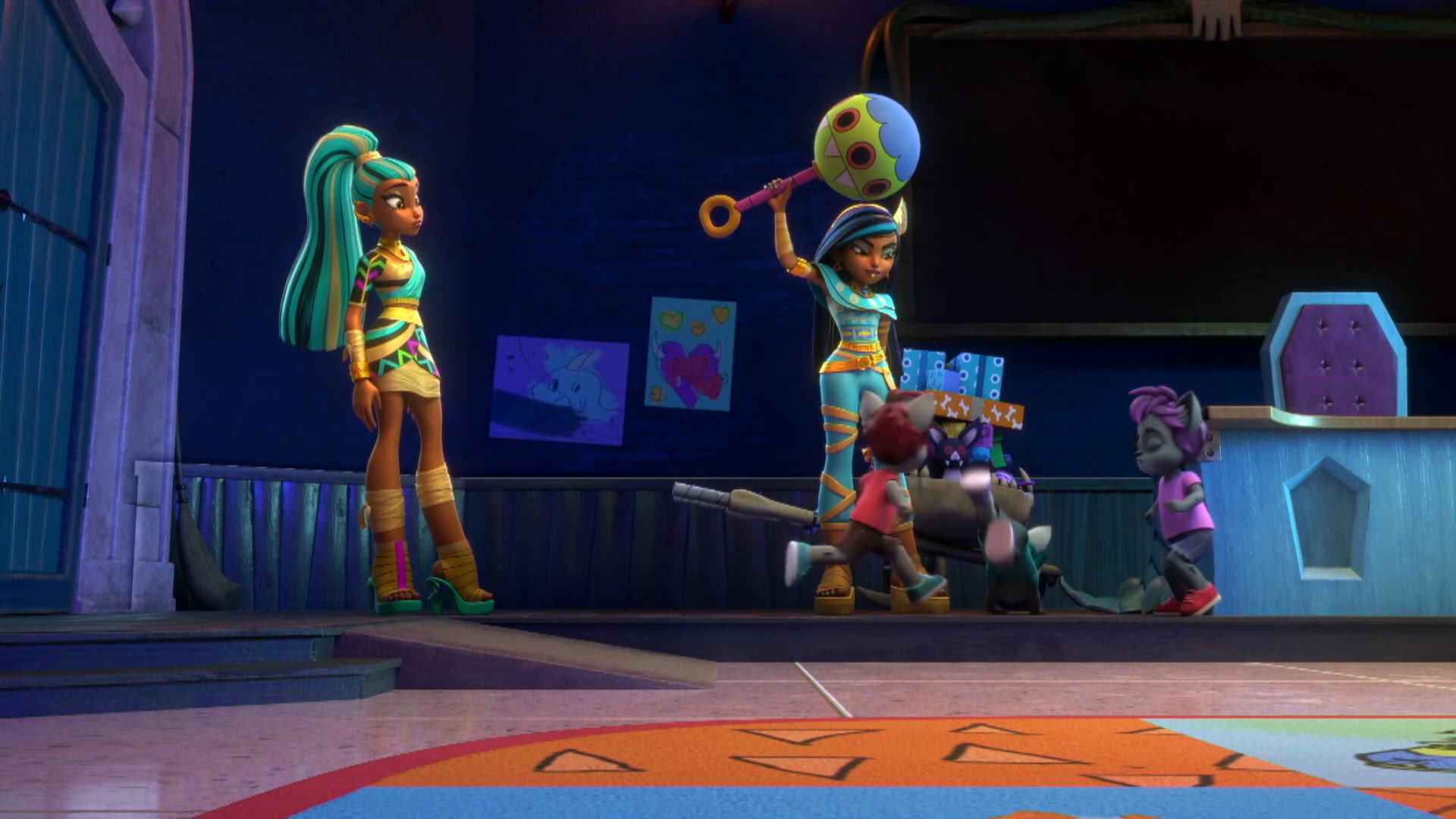 La crypte des baby-sitters