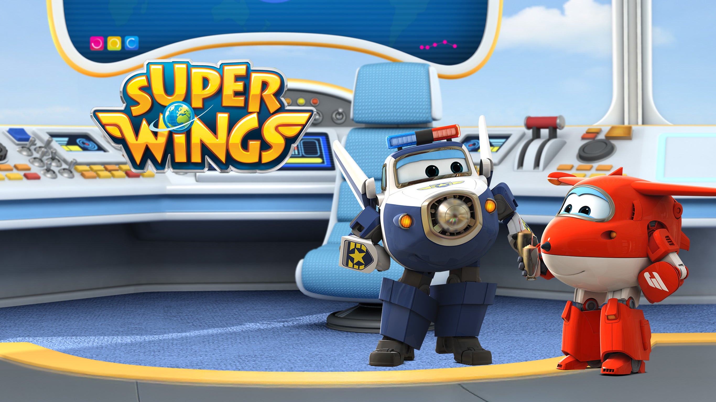 Super Wings paré au décollage