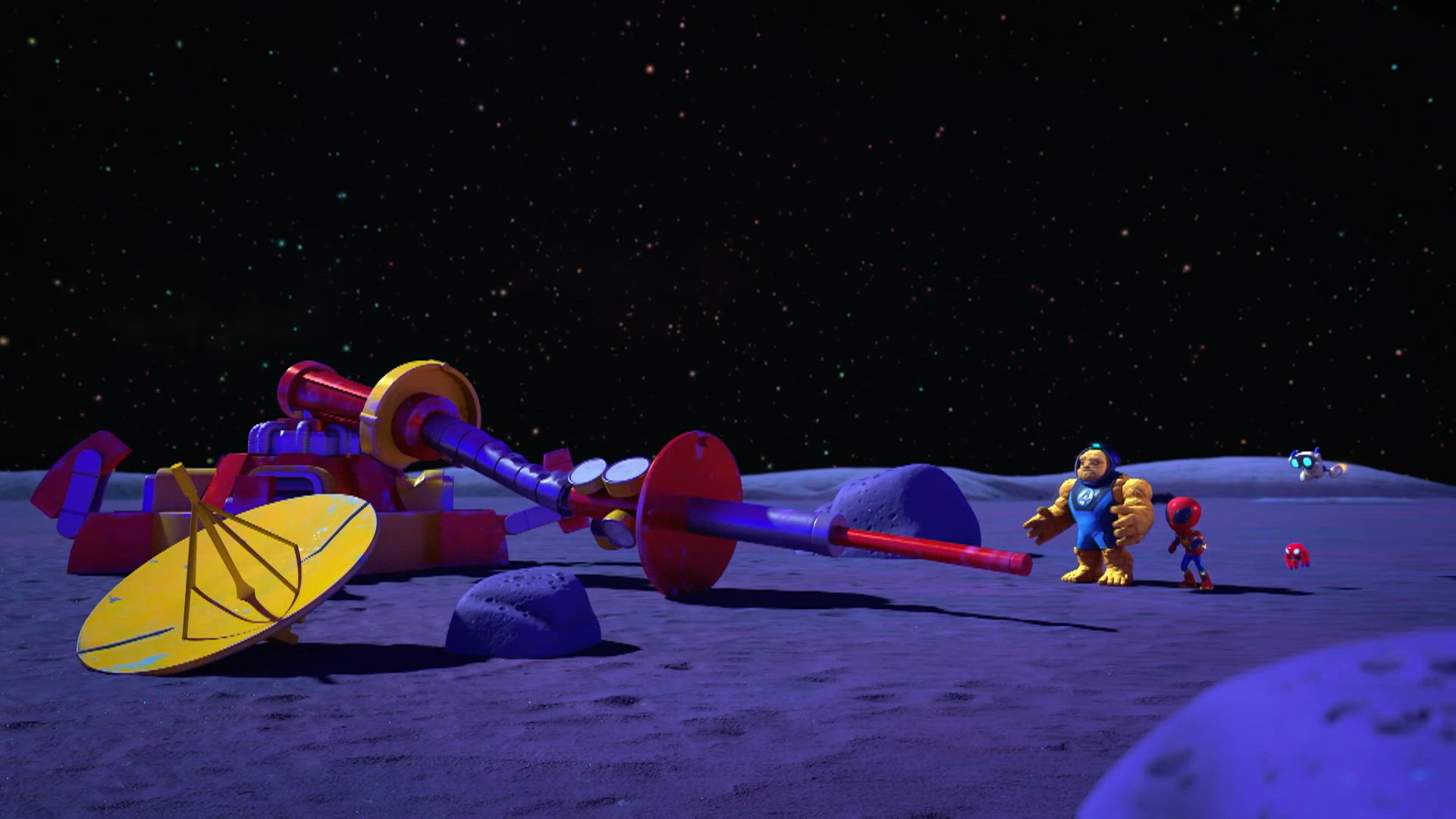 En panne dans l'espace