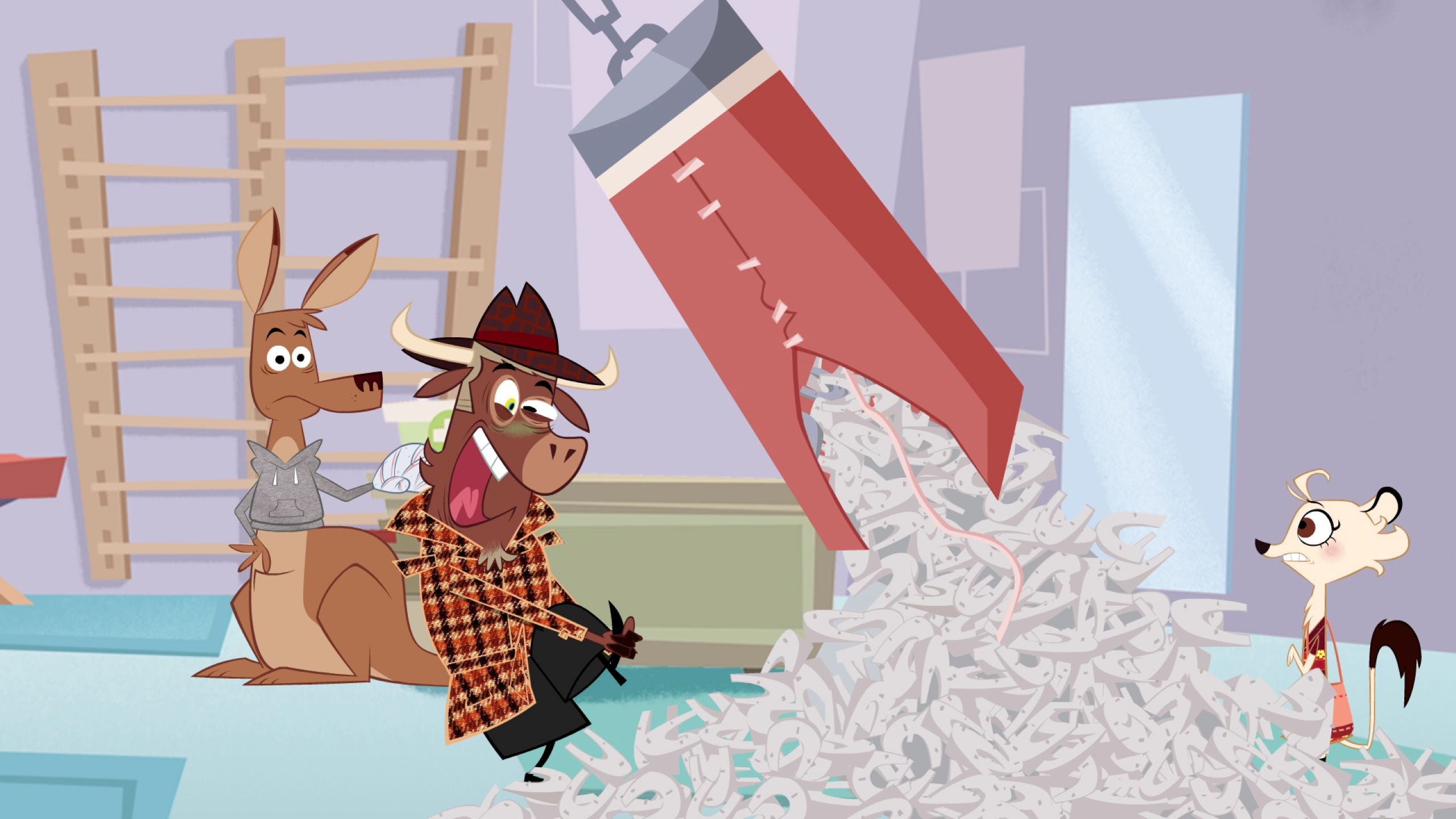 1. évad 1. rész | Ki tette tönkre a kenguru mancsát?