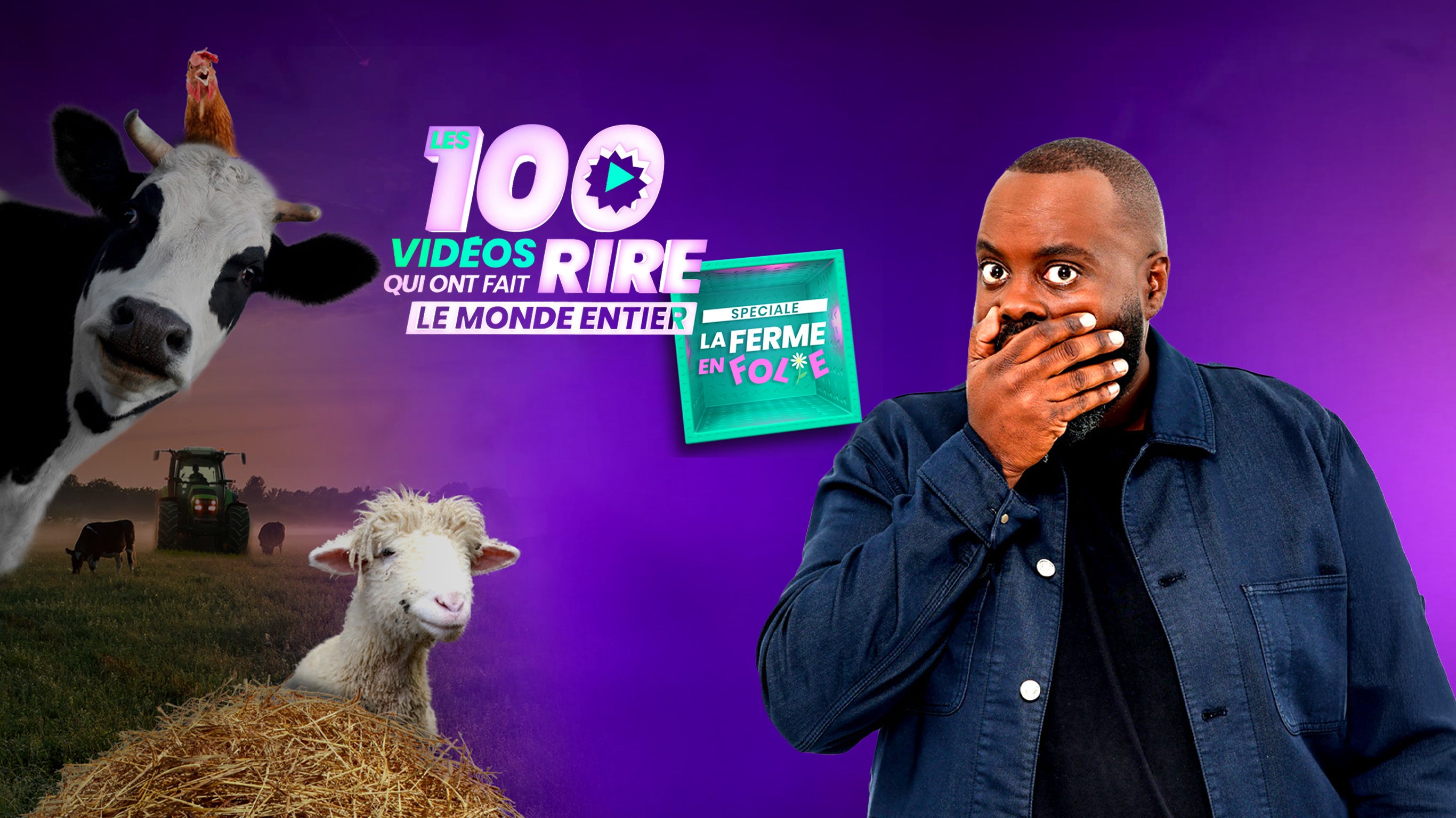 Les 100 vidéos qui ont fait rire le monde entier - spéciale la ferme en folie