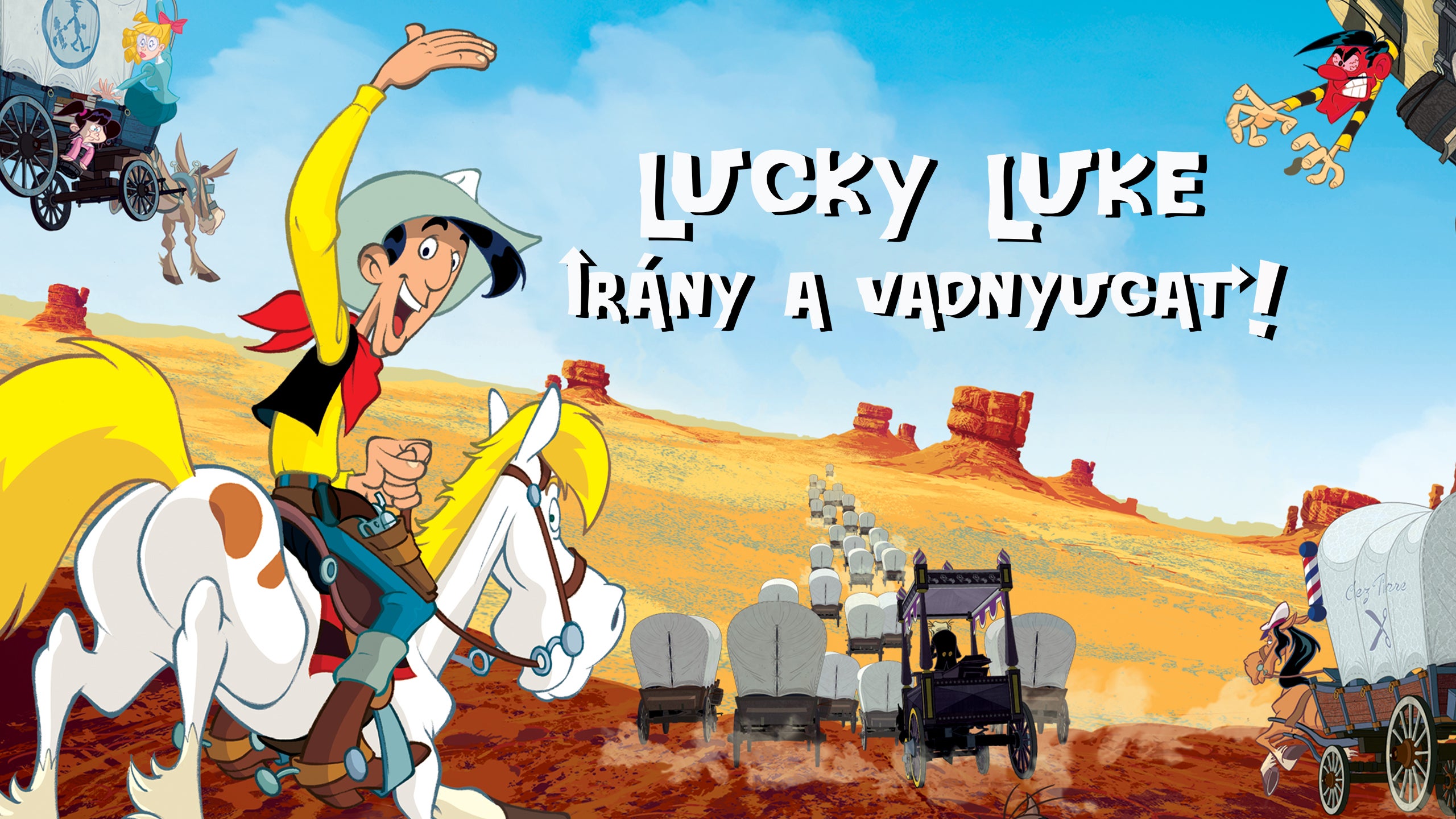 Lucky Luke – Irány a vadnyugat!