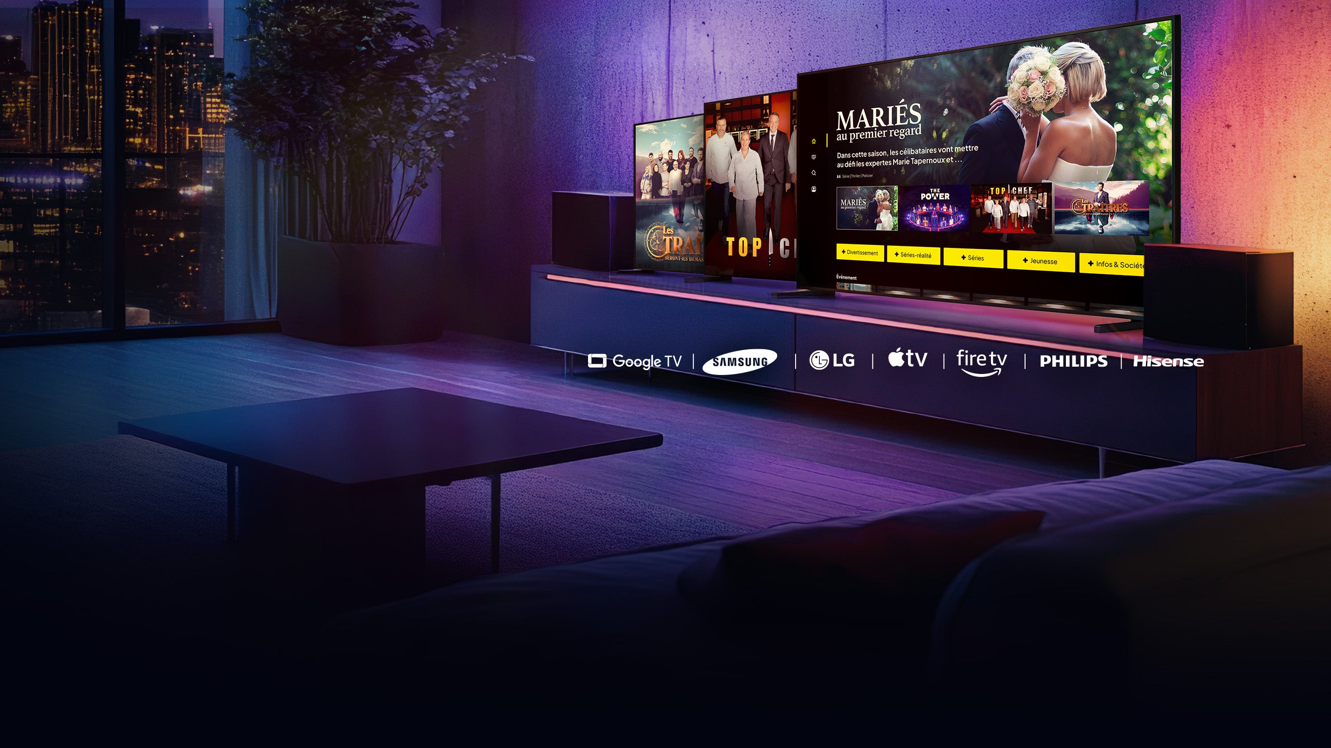 Tous les divertissements mènent à M6+